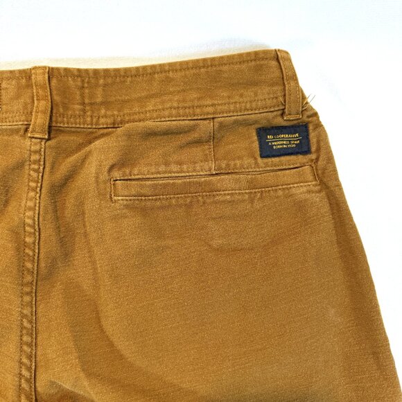 REI Co-Op Trailsmith Pants Men's 32x30 Rust Double Knee Canvas Work Pants - Picture 1 of 9